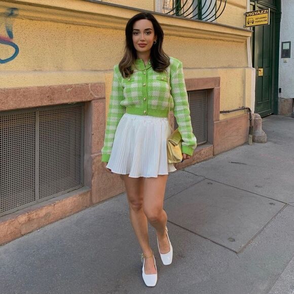 Mango Knit Cropped Cardigan New - Picture 2 of 14